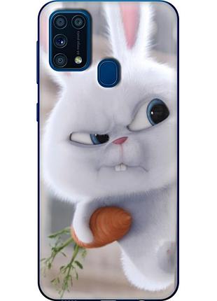 Чохол силіконовий з картинкою на samsung galaxy m31 (m315) (кролик сніжок)
