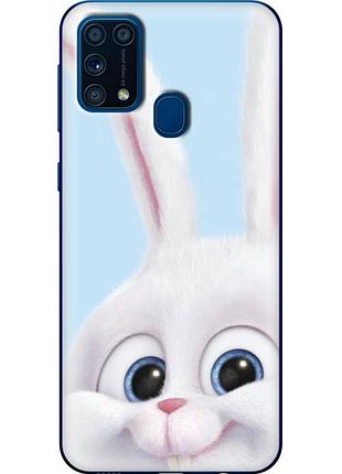Чохол силіконовий з картинкою на samsung galaxy m31 (m315) (кролик сніжок)