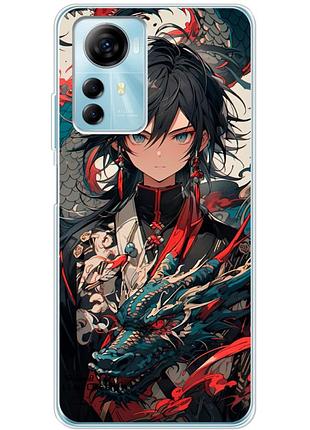 Чохол силіконовий з картинкою на zte blade a72s (аніме, anime)
