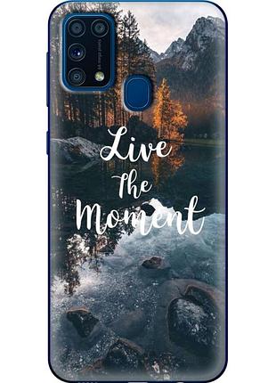 Чохол силіконовий з картинкою на samsung galaxy m31 (m315) (природа, озеро в горах)