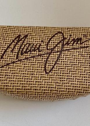 Великий жорсткий футляр для сонцезахисних окулярів maui jim у формі мушлі-молюска