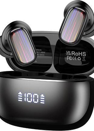 Conyat h63 - беспроводные наушники bluetooth 5.4 со стереобасом, 40 часов воспроизведения, встроенный микрофон с шумоподавлением