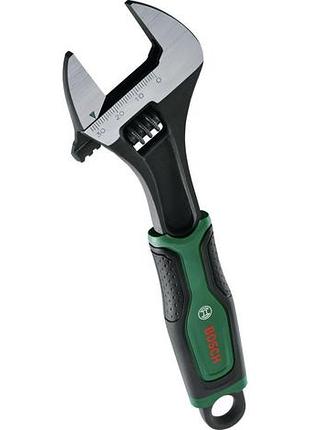 Ключ разводной bosch, рабочий диапазон 0-32мм, 208мм, crv