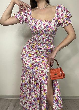 Распродажа cукня dark pink натуральная со складками