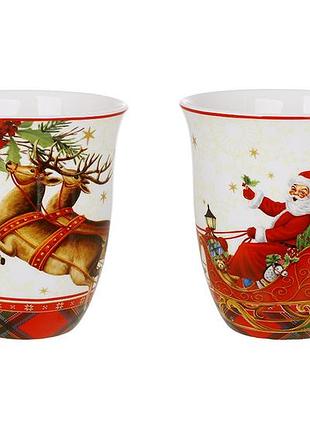 Кухоль порцеляновий 470 мл christmas story