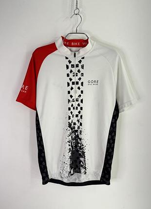 Gore bike wear cycling short sleeve jersey l size