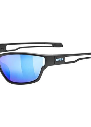 Окуляри uvex sportstyle 806 black matt blue