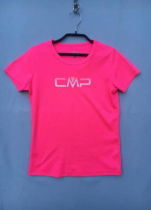 Футболка cmp на дівчинку 152 см спортивна рожева