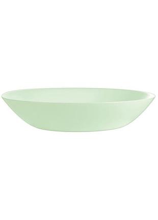 Тарелка luminarc diwali paradise green 20 см/суп.