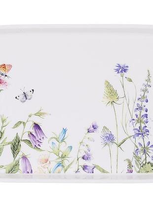 Блюдо фарфоровое 30.5*16см floral