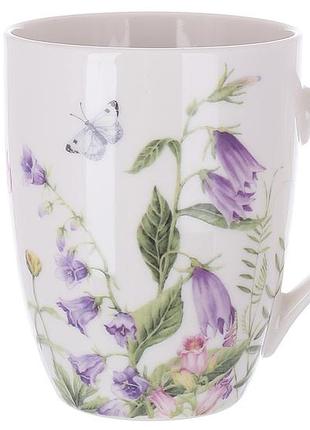 Кружка фарфоровая 330мл floral