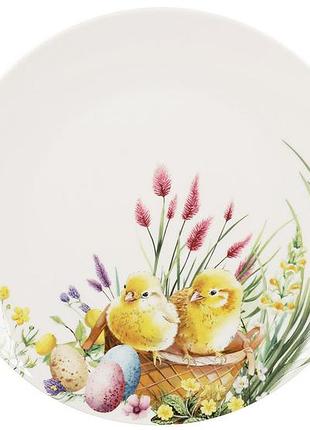 Тарелка фарфоровая d27см easter melody