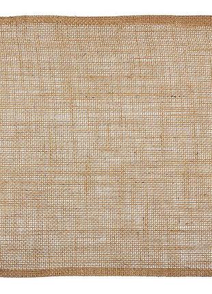Сервировочная салфетка (плейсмат) льняная 30*45см natural brown