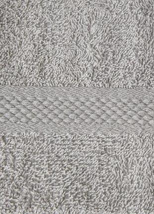 Рушник банний soho 50х90 см basic silver
