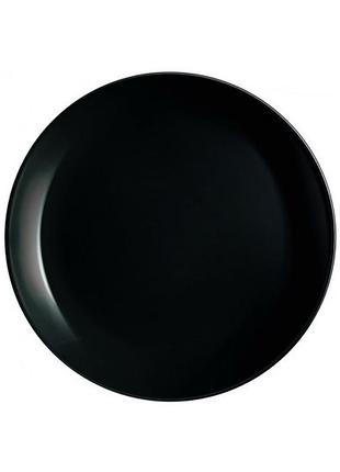 Тарілка підставна luminarc diwali black 27.3см
