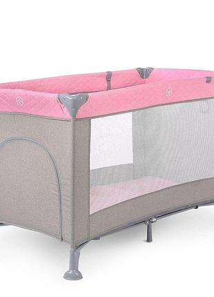 Манеж дитячий el camino 1096 active, pink