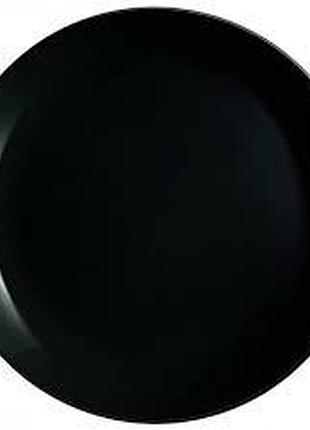 Тарилка обидня luminarc diwali black 25см