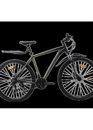 Crossbike велосипед crossbike genesis 29" 21" чорний-зелений