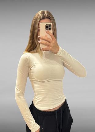 Жіночий лонгслів skims cotton jersey