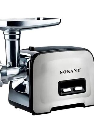 Електром'ясорубка sokany sk090 професійна 3500 вт sk090