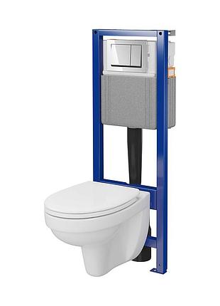 Комплект с44: инст сис-ма system 40 meхан+ cersania 414 з дюр сид lift+ кнопка смыва enter ii хром