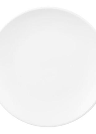 Тарілка десертна ardesto lucca, 19 см, white, кераміка