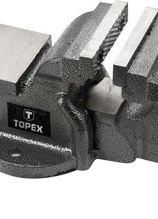 Лещата topex, чавунні, 75мм, 4.2кг