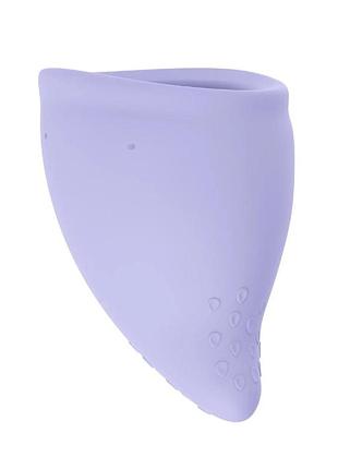 Менструальна чаша fun factory fun cup size b purple, багаторазова, діаметр 4,3 см, обсяг 30 мл