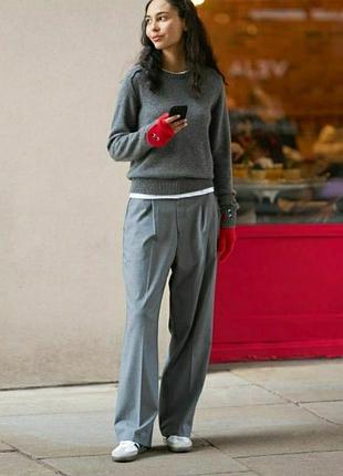 Широкі штани uniqlo (xs)