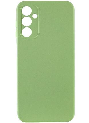 Чехол silicone cover lakshmi full camera (a) для samsung galaxy a14 4g/5g зеленый / pistachio
