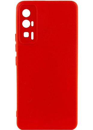 Чехол silicone cover lakshmi full camera (a) для xiaomi poco f5 pro красный / red