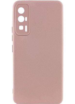 Чехол silicone cover lakshmi full camera (a) для xiaomi poco f5 pro розовый / pink sand