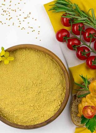 Горчичная мука жернового помола — для соусов и маринадов 1 кг