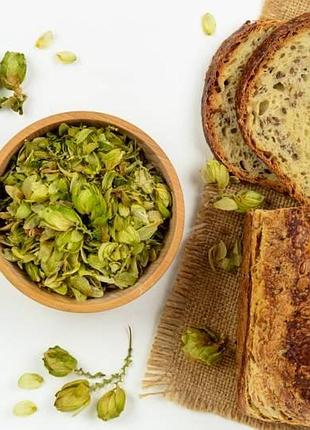 Хмель: сушёные шишки соплодия для закваски, выпечки и кулинарных напитков 100 г