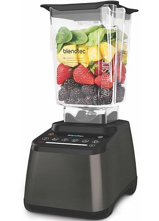 Профессиональный блендер blendtec designer 725, 1800 вт — smartblend, 100 скоростей и металлический корпус gunmetal