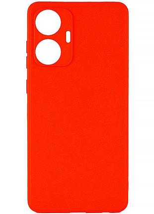 Силиконовый чехол candy full camera для realme c55 красный / red