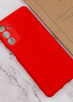 Чохол tpu getman liquid silk full camera для samsung galaxy a16 4g/5g червоний / red