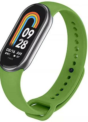 Силиконовый ремешок для xiaomi mi band 8/9/10 зеленый / army green