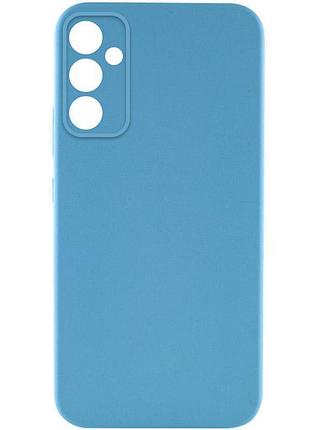 Чохол tpu getman liquid silk full camera для samsung galaxy a36 5g блакитний / blue