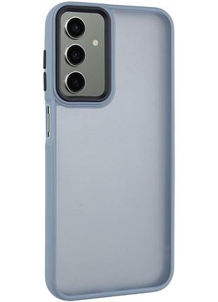 Чохол tpu+pc lyon frosted для samsung galaxy a17 4g/5g sierra blue
