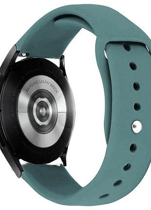 Силиконовый ремешок sport для smart watch 20mm зеленый / pine green