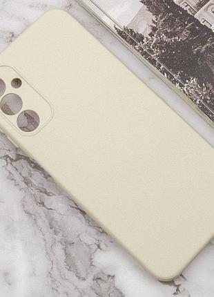 Чехол tpu getman liquid silk full camera для samsung galaxy a16 4g/5g песочный / sand