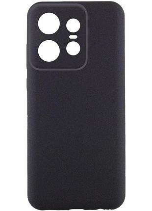 Чехол silicone cover lakshmi full camera (aaa) для motorola edge 50 pro черный / black
