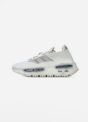 Adidas nmd s1 white\blue 3