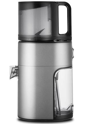 Шнековая соковыжималка hurom h400 — холодный отжим с мультишнеком для соков, смузи и орехового молока серый