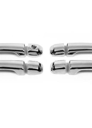Накладки на ручки 2015-2026 (4 шт, нерж) для toyota land cruiser 200 рр