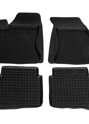 Резиновые коврики с бортиком (4 шт, polytep) для volkswagen passat b5 1997-2005 гг