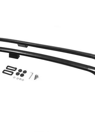 Рейлінги omsaline solid (2 шт, чорні) для subaru xv 2011-2017 рр