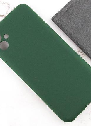 Чехол silicone cover lakshmi full camera (aaa) для samsung galaxy a07 зеленый / cyprus green