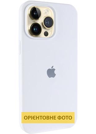 Чехол silicone case (aa) logo with magsafe для apple iphone 17 air (6.5") белый / white